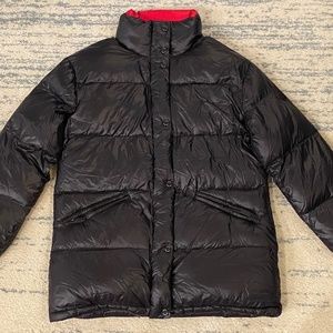 Michael Kors Black/Red puffer jacket SMALL NWT